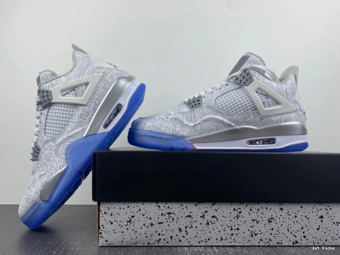 Retro Jordan 4 SmartChoice 30th Anniversary 1000 Laser 705333- 0109